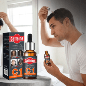 Caffeine - anti-hair loss essential oil / كافيين - زيت سي 1 العطري لمقاومة تساقط الشعر